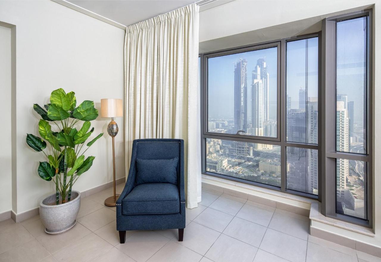 Nasma Luxury Stays - Fantastic Burj Khalifa View From This Fancy Condo Dubai Exterior photo